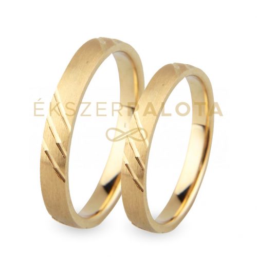 Arany karikagyűrű pár GD226-G1347
