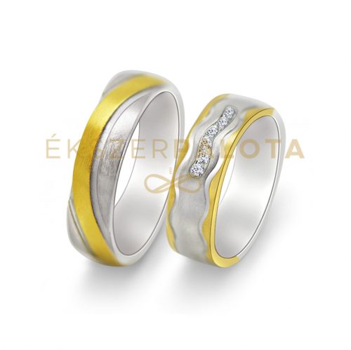 Arany karikagyűrű pár ALM13027