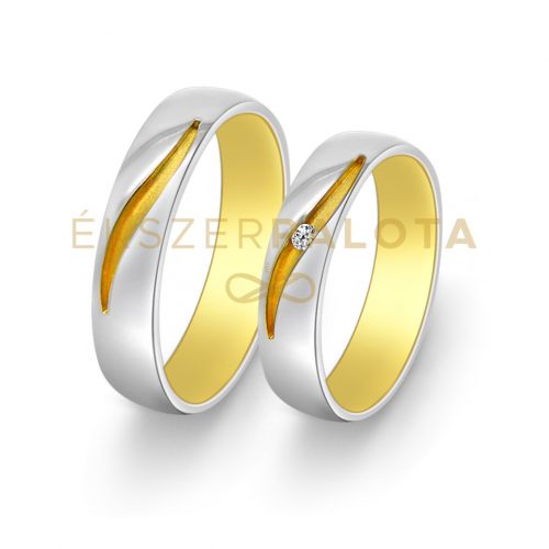 Arany karikagyűrű pár ALM13186