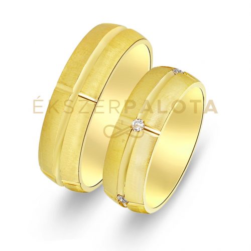 Arany karikagyűrű pár C1997-Y