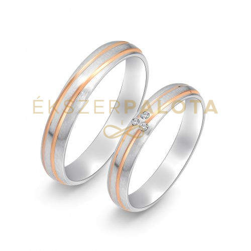 Arany karikagyűrű pár E-ALM13191