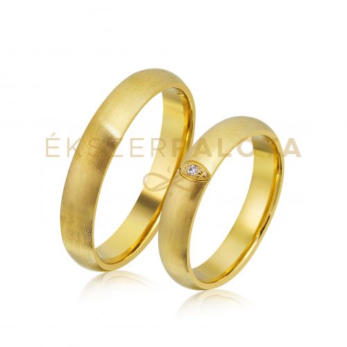 Arany karikagyűrű pár E-ALM14058