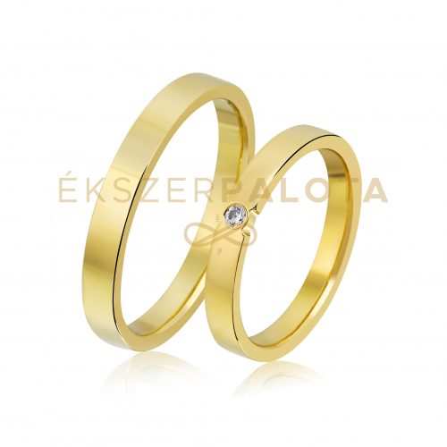 Arany karikagyűrű pár E-ALM14059