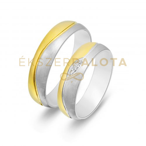 Arany karikagyűrű pár E-ALM14151